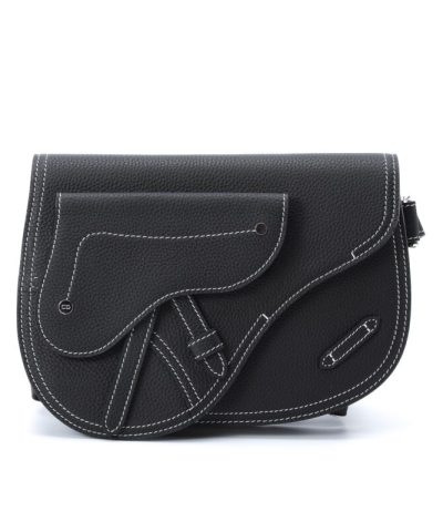Replica Dior Saddle Shoulder Bag Black
