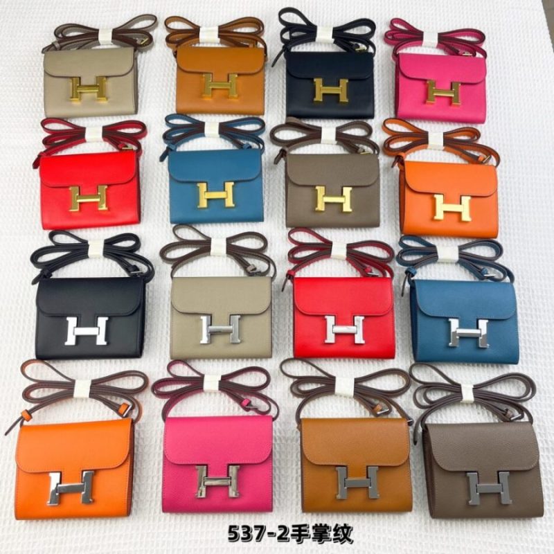 Hermes Bag  Replica - Leather Front View