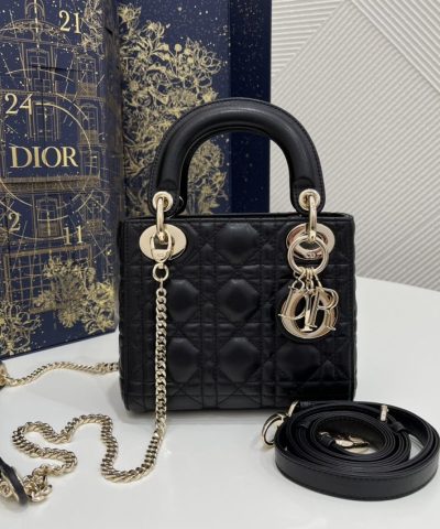 Replica Lady Dior Mini Nero