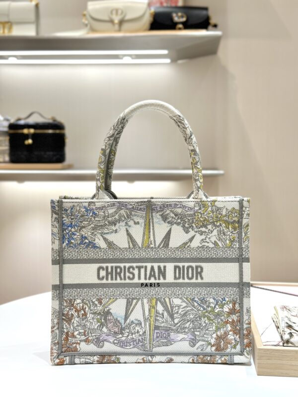 Replica Dior Tote Book Grigio Lucky Star