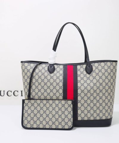 Réplica da bolsa grande Gucci GG azul