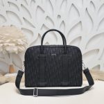 Αντίγραφο Dior Oblique Χαρτοφύλακας Μαύρο