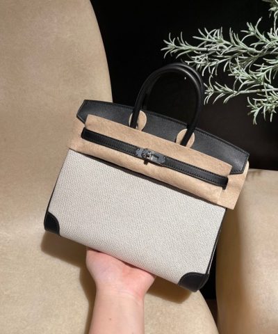 Replica Hermès Birkin Swift Nero Argento