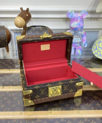 Replika Louis Vuitton Coffret Trésor 24 czerwona