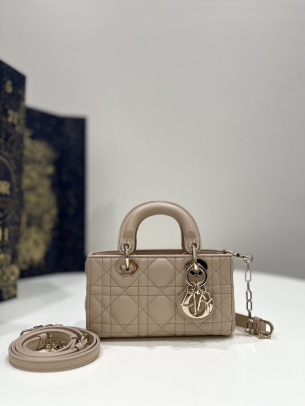 Replica Dior Lady D – Joy Mini Bag Caramel
