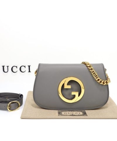 Replika Gucci Blondie Leather Grey