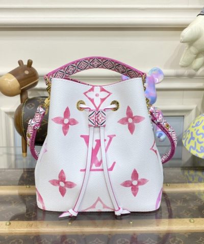 Réplica Louis Vuitton Neonoe Bb Branco Rosa