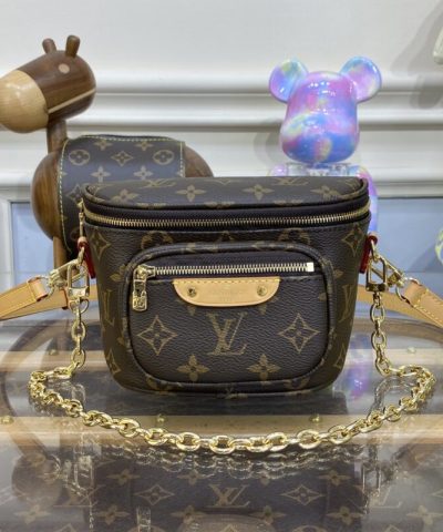 Replica Louis Vuitton Bumbag Mini Brown