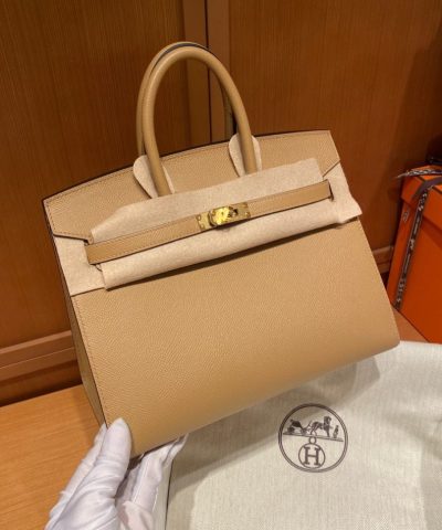 Replica Hermès Birkin Epsom Marsala Brown