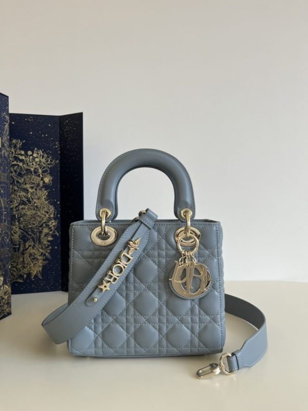 Replica Dior Lady Dior Blue Abc