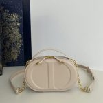 Réplique du sac à main Dior Signature Top Handle Rose