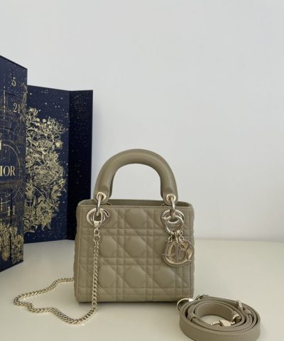 Replika Lady Dior Mini Beige