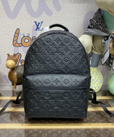 Replik Louis Vuitton Discovery Rucksack Vollschwarz
