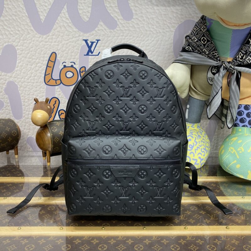 Replik Louis Vuitton Discovery Rucksack Vollschwarz