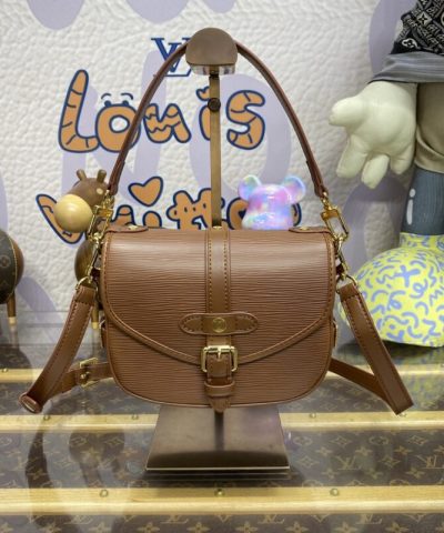 Replika Louis Vuitton Saumur Brown