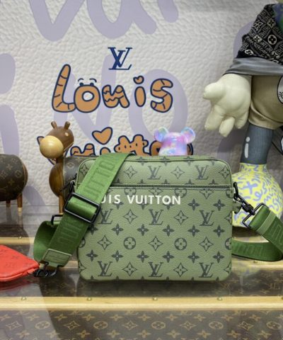 Replik Louis Vuitton Trio Messenger Grün