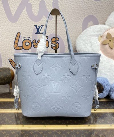 نسخة طبق الأصل من Louis Vuitton Neverfull MM Sky Blue