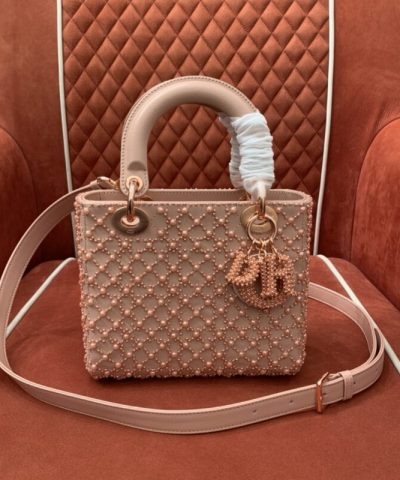 Αντίγραφο Lady Dior Pink Pearl