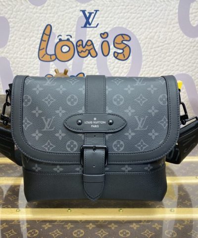 Replica borsa a tracolla Louis Vuitton Saumur