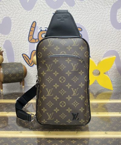 Réplica Louis Vuitton Avenue Slingbag Marrom