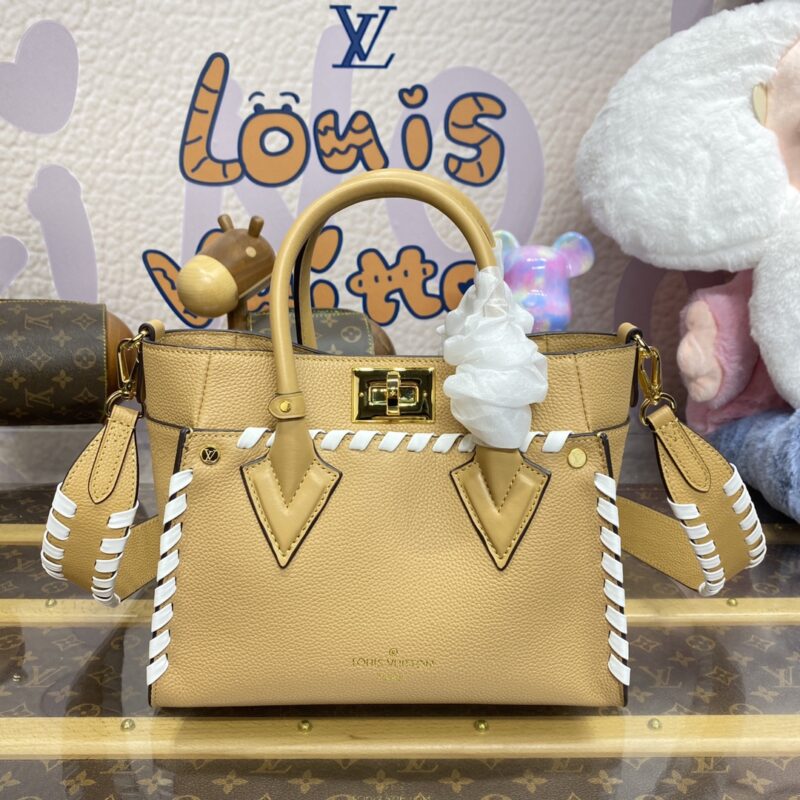 Replica Louis Vuitton On My Side PM Milk Tea