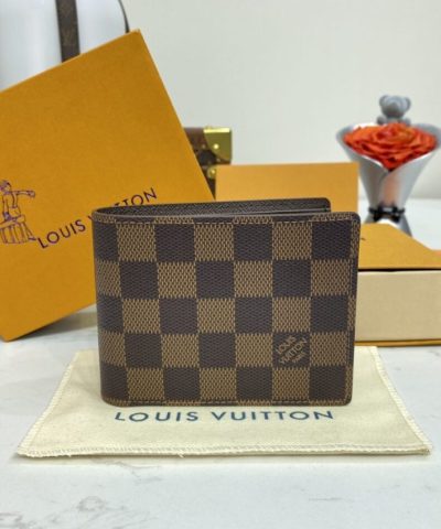 Louis Vuitton Multiple Wallet Brown Grid