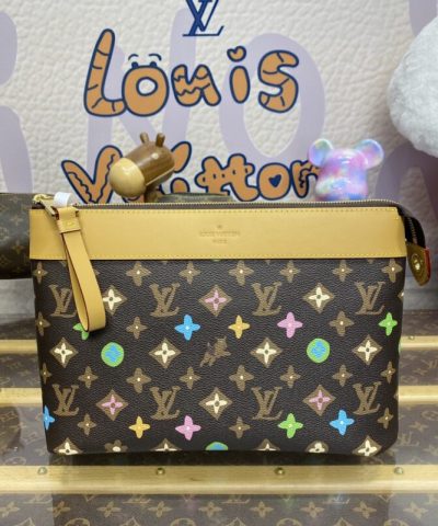 Replica Louis Vuitton Pochette Voyage Brown