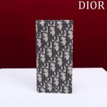 レプリカ ディオール ロング ジャカード ウォレット ホワイト