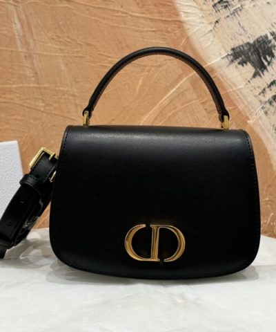 Replica Dior 30 Montaigne Avenue Yläkahvalla Musta