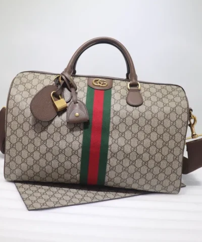 Réplica da Bolsa de Viagem Média Gucci Savoy