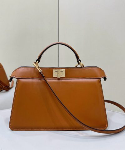 Replica Fendi Peekaboo Large Brown