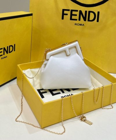 Replik Fendi First Mini Weiß