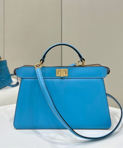 Replica Fendi Peekaboo Large Blue
