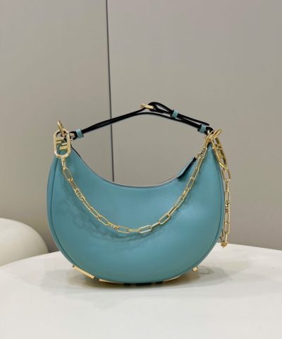 Replik Fendi Fendigraphy Groß Himmelblau
