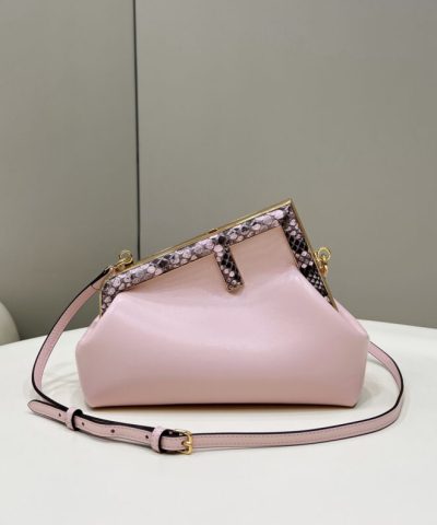 Replika Fendi First Pink Python
