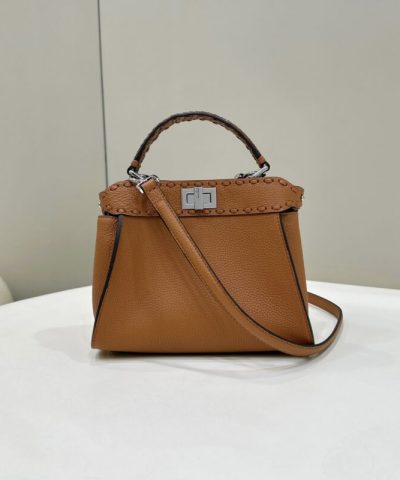 Replik Fendi Peekaboo Klein Braun