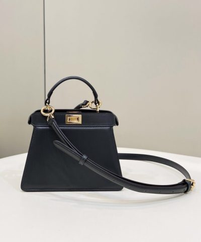 Replica Fendi Peekaboo Mini Black