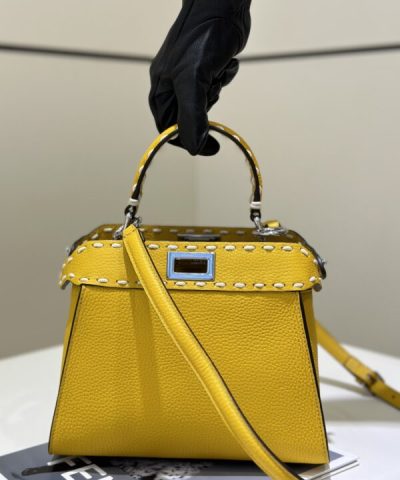 Replica Fendi Peekaboo Yellow