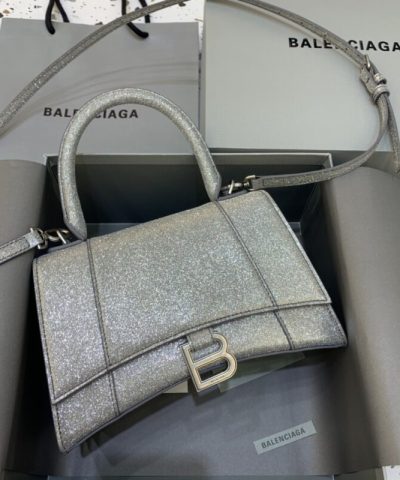 Réplica Balenciaga Ampulheta Prata