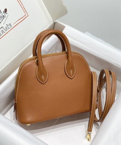 Replica Hermès Mini Bolide – Brown
