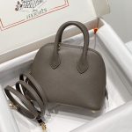 Replika Hermès Mini Bolide – Tin Grey