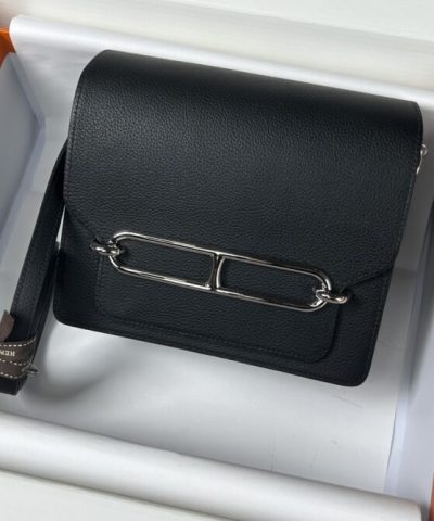 Replica Hermès Sac Roulis Black