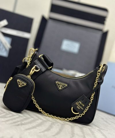 Replika Prada Re – Edition Nylon 2005 Musta