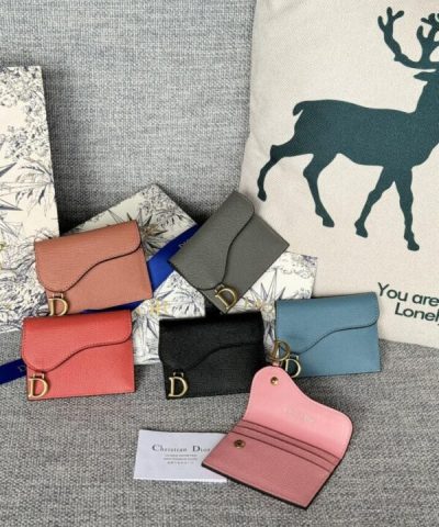 Replika etui na karty Dior Saddle Flap