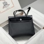 レプリカ エルメス ハーブバッグ 31cm ブラック