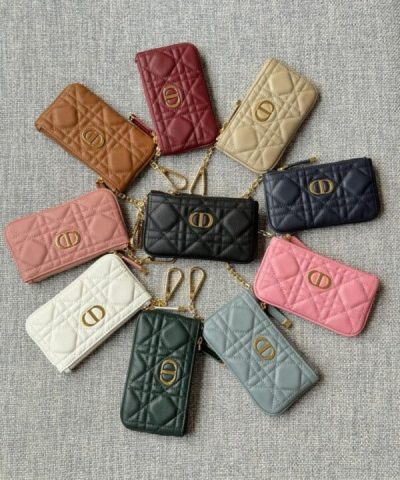 Replica Dior Caro Myrte Zipped