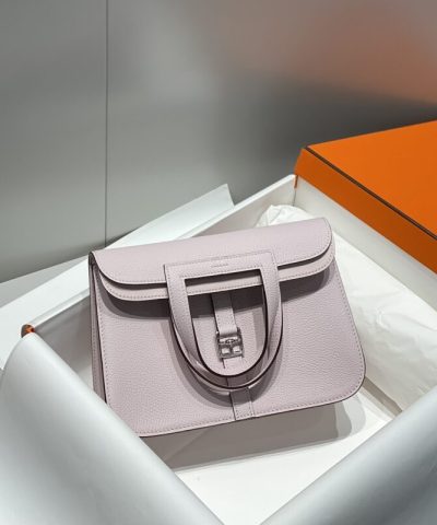 Réplique Hermès Halzan violette