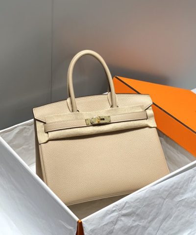 Replika płaszcza Hermès Birkin w kolorze szarym