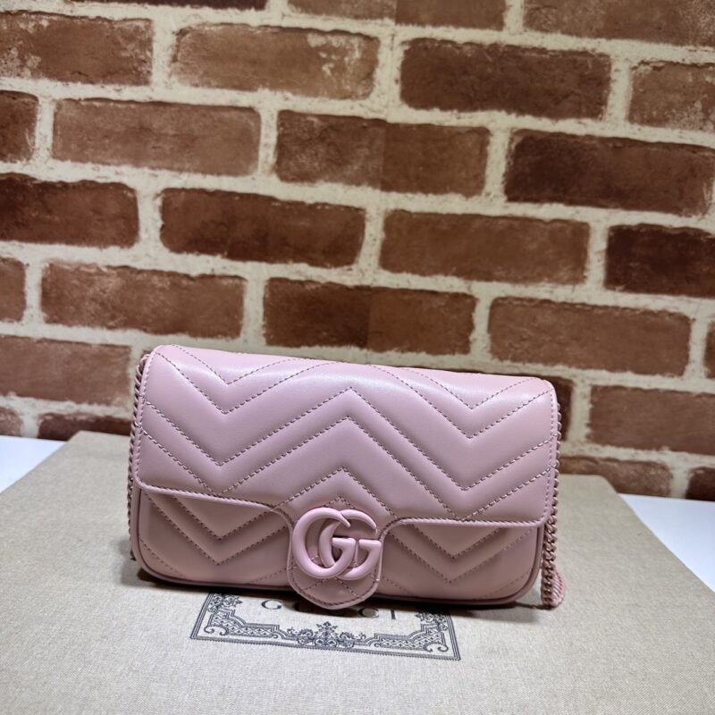 Replica Gucci Matelassé Mini Pink