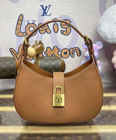 Replica Louis Vuitton Low Key Shoulder Brown